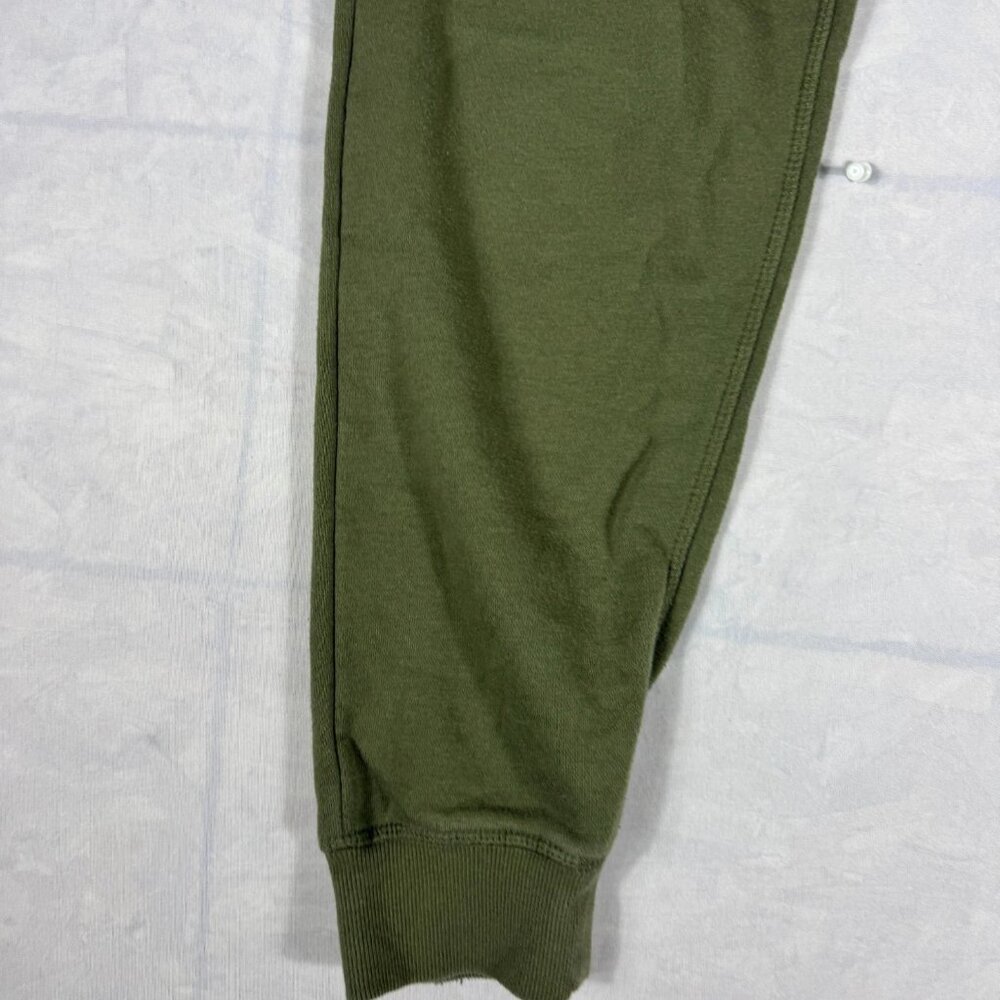 Hurley Jogger Pants Mens Olive Green Fleece Tapered Leg Elastic Waist Size M - Picture 9 of 16